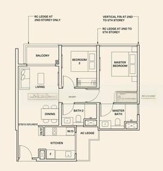 The Watergardens At Canberra (D27), Apartment #453520521